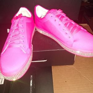 Stone studded sneakers